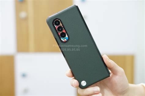 Ốp Lưng Galaxy Z Fold 3 Vân Carbon Chống Vân Tốt X Lever Hà Nội Hcm