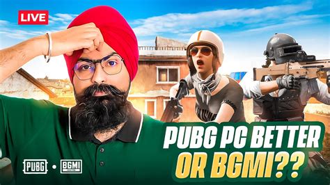 Bgmi Better Or Pubg Pc Aslasardar Bgmi Bgmilive Bgmiindia Live