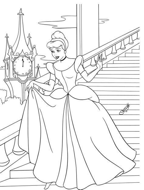 Cinderella Coloring Pages