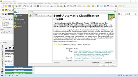 How To Install Semi Automatic Classification SCP Plugin In QGIS YouTube