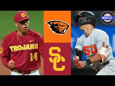 Oregon State Vs Usc Highlights Game College Baseball