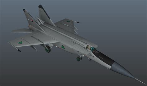 Mig-25PD exterior model, we are working on the detail cockpit model ne – GUNSHIP IV