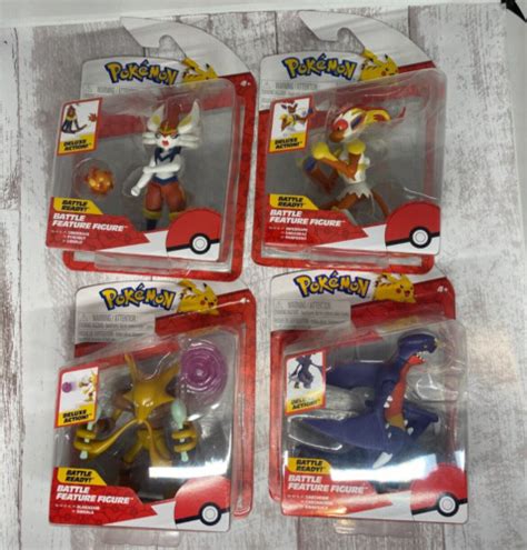 Pokemon Battle Feature Figure Lot Infernape Garchomp Cinderface