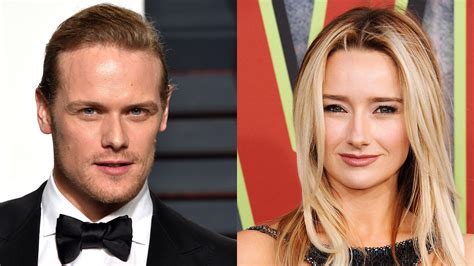 Outlander's Sam Heughan Dating Twin Peaks Actress Amy Shiels, According ...