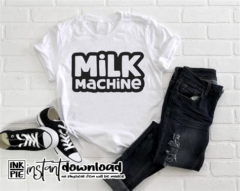 Milk Machine Svg Breastfeeding Mom Svg Funny New Mom Gift Etsy