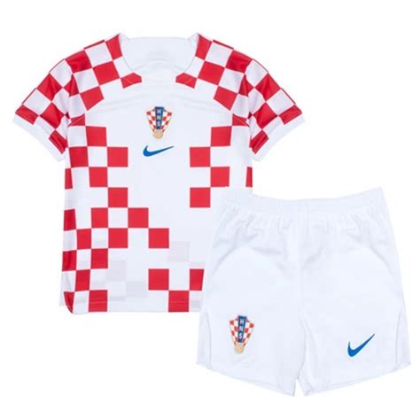 Maillots De Tenue Croatie Enfant Domicile Haute Qualite Football