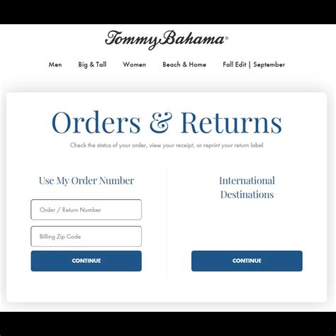 How Do I Track My Tommy Bahama Order Knoji