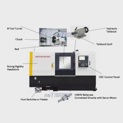 Neu 2023 Neue Metall CNC Drehmaschine CK50 CNC Schrägbett Drehmaschine