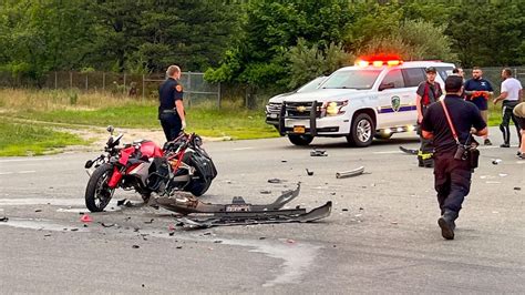 Suffolk County Crashes 1 Motorcyclist Killed 1 Hurt Newsday