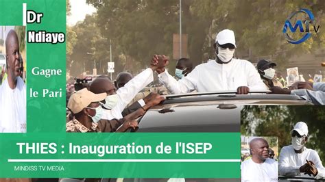 Info Inauguration De L ISEP à Thiès Le Ministre Pape Amadou Ndiaye