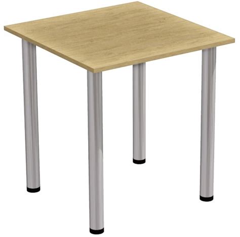 STÓŁ STOLIK DO SALONU KUCHNI POKOJU 70x70 DĄB KAMIENNY NOGI CHROM ...