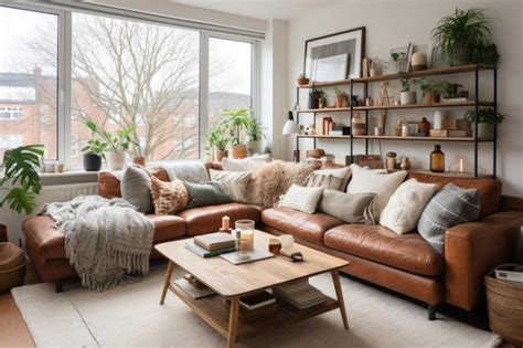 premium photo apartment  icelandic interior decoration