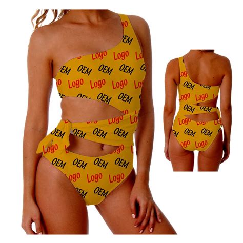 Sexy Bikini Custom Logo Plus Size Sexy Swimwear Luxury Swimwear Piece Bikini Designer