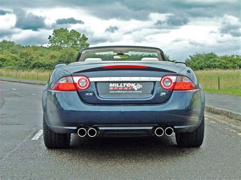 New Jaguar Xkr Supercharged Exhaust System From Milltek Sport