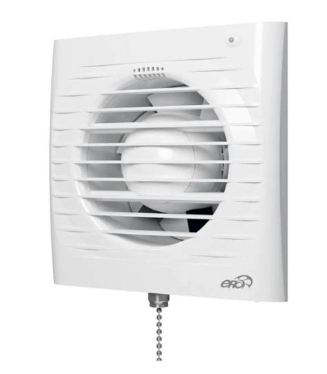 Вентилятор накладной ERA ERA 4C-02 D100 с обратным клапаном, шнуровым ...