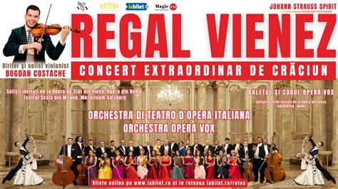 Bilete Oradea Regal Vienez Concert Extraordinar De Crăciun 18 Dec