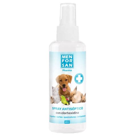 Spray Antiséptico con clorhexidina para mascotas