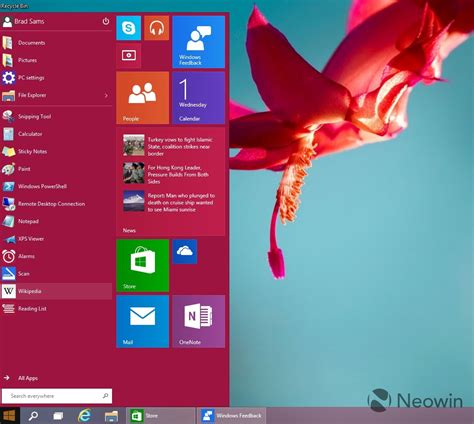 Windows 10 A Closer Look At The New Start Menu Neowin