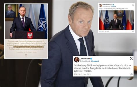 Zabola O Tusk Reaguje Na Or Dzie Prezydenta Dudy