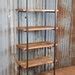 Gothic Industrial Free Standing Shelving Unit Gothic Inspired Bespoke