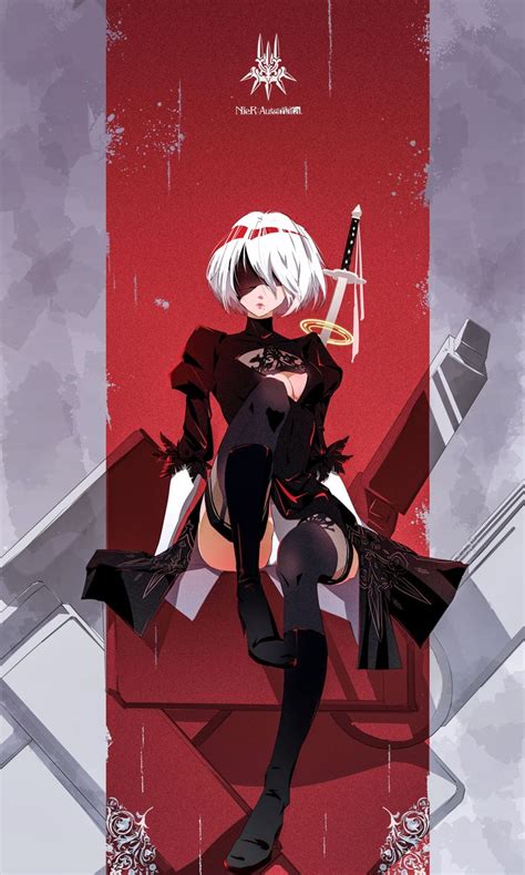 YoRHa 2B NieR Automata 2480x4134 Animewallpaper Anime Sexy Anime