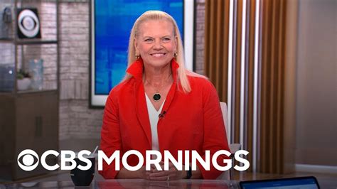 Former Ibm Ceo Ginni Rometty On Career New Book And The State Of