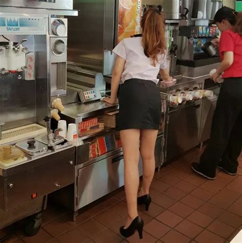 Mcdonalds Goddess Becomes Viral Hit As Fans Flock To Her Restaurant World News Mirror Online