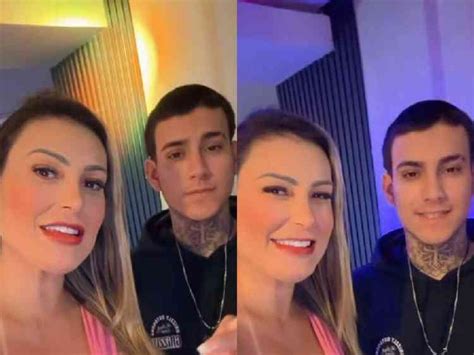 Filho De Andressa Urach Revela Como Se Sente Ao Filmar A M E Fazendo