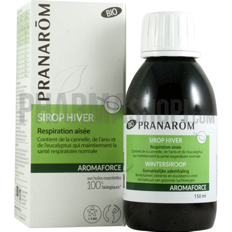 Aromaforce Sirop Hiver Bio Respiration Ais E Pranar M