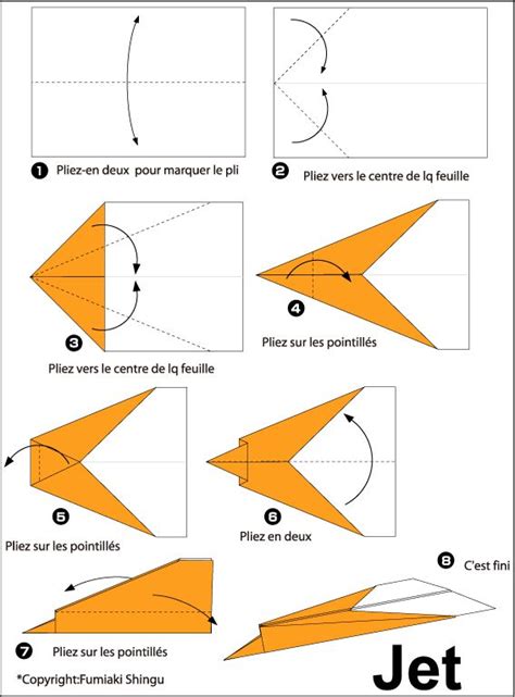 Feuille De Papier Avion Origami Ooeukm