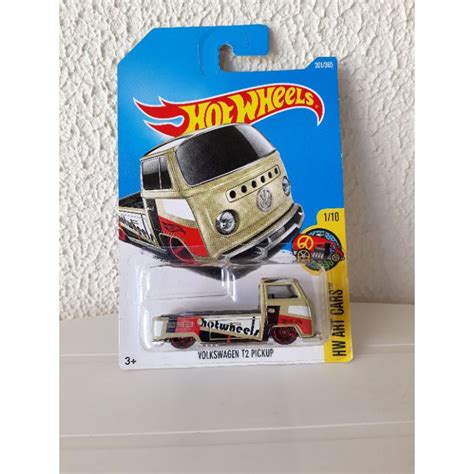 Carrinho Miniatura Hot Wheels Pickup Volkswagen Vw T Kombi Hw Art Cars Shopee Brasil