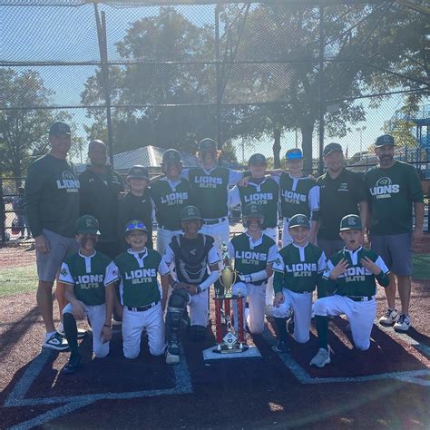 Longwood Lions Capture 14u Columbus Day Championship Axcess Baseball