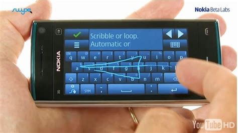 Swype Beta Launches For Symbian Nokia Touchscreen Phones