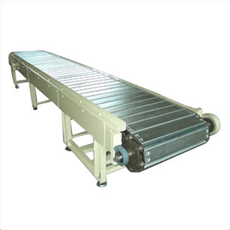 Metal Ms Slat Chain Conveyor At Best Price In Ahmedabad Rugved Industries