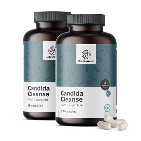 Candida Cleanse, 180 kapsul - HealthyWorld.si