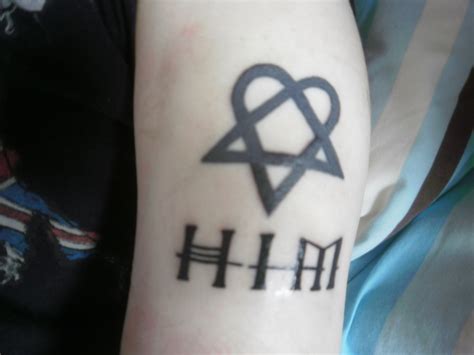 Heartagram/HIM Tattoo by fuzzymo1994 on DeviantArt