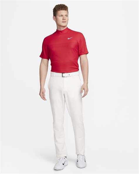 Nike Dri Fit Adv Tiger Woods Mens Mock Neck Golf Polo Nike Sa