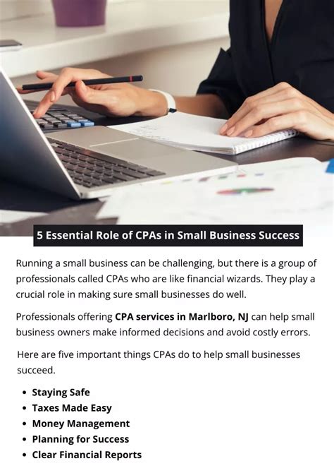 Ppt Essential Role Of Cpas In Small Business Success Powerpoint