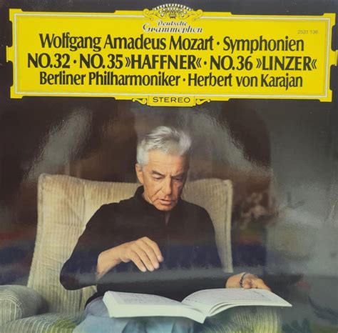 Wolfgang Amadeus Mozart Symphonien No No Haffner No