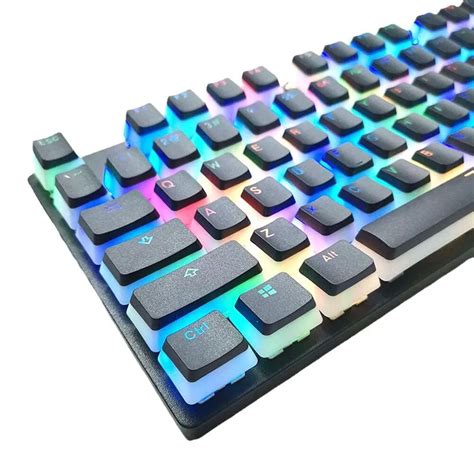 Pbt Keycap Set Camada Transl Cida Hyperx Pudding Teclado Mec Nico