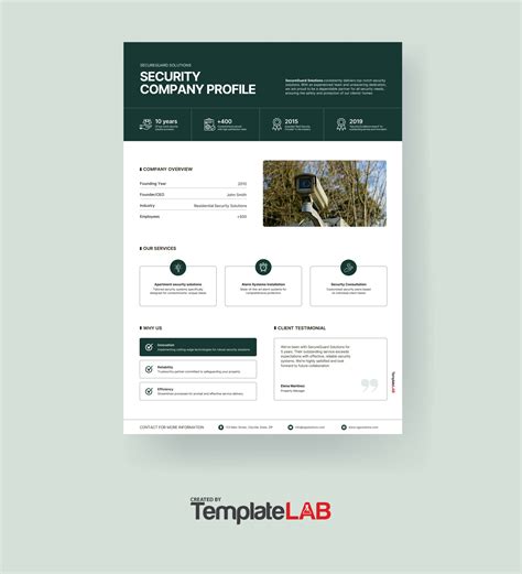 37 Professional Company Profile Templates [Word, PowerPoint, PDF]