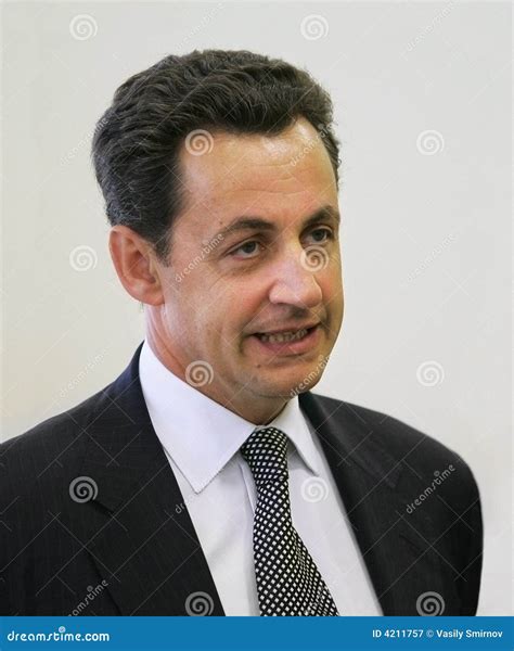 President of the French Republic Nicolas Sarkozy Editorial Photography ...