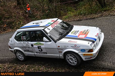 On Board Sulla Rosina Al Vallate Aretine Matteo Luise Rally Driver