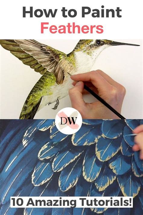 How To Paint Feathers On A Bird 10 Amazing And Easy Tutorials Artofit