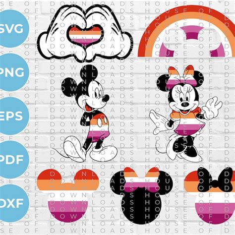 Lesbian Flag Mouse Etsy