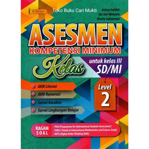 Jual Buku Asesmen Kompetensi Minimum Akm Kelas Sd Kota Bandung