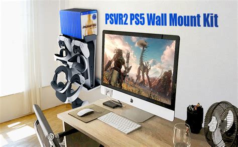 Soporte De Pared Para Consola Ps5soporte Ps5 8 En 1 Compatible Con Ps