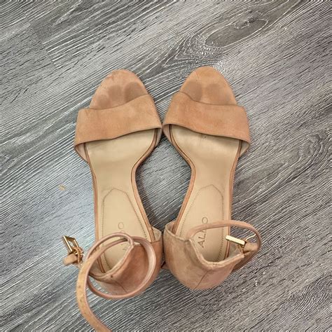 Aldo Nude Heels Women S Fashion Footwear Heels On Carousell