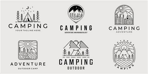 Camp Logo Vector Art, Icons, and Graphics for Free Download