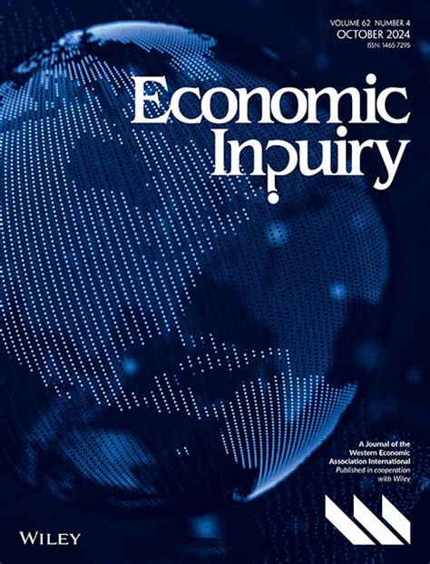 Overview Economic Inquiry Wiley Online Library